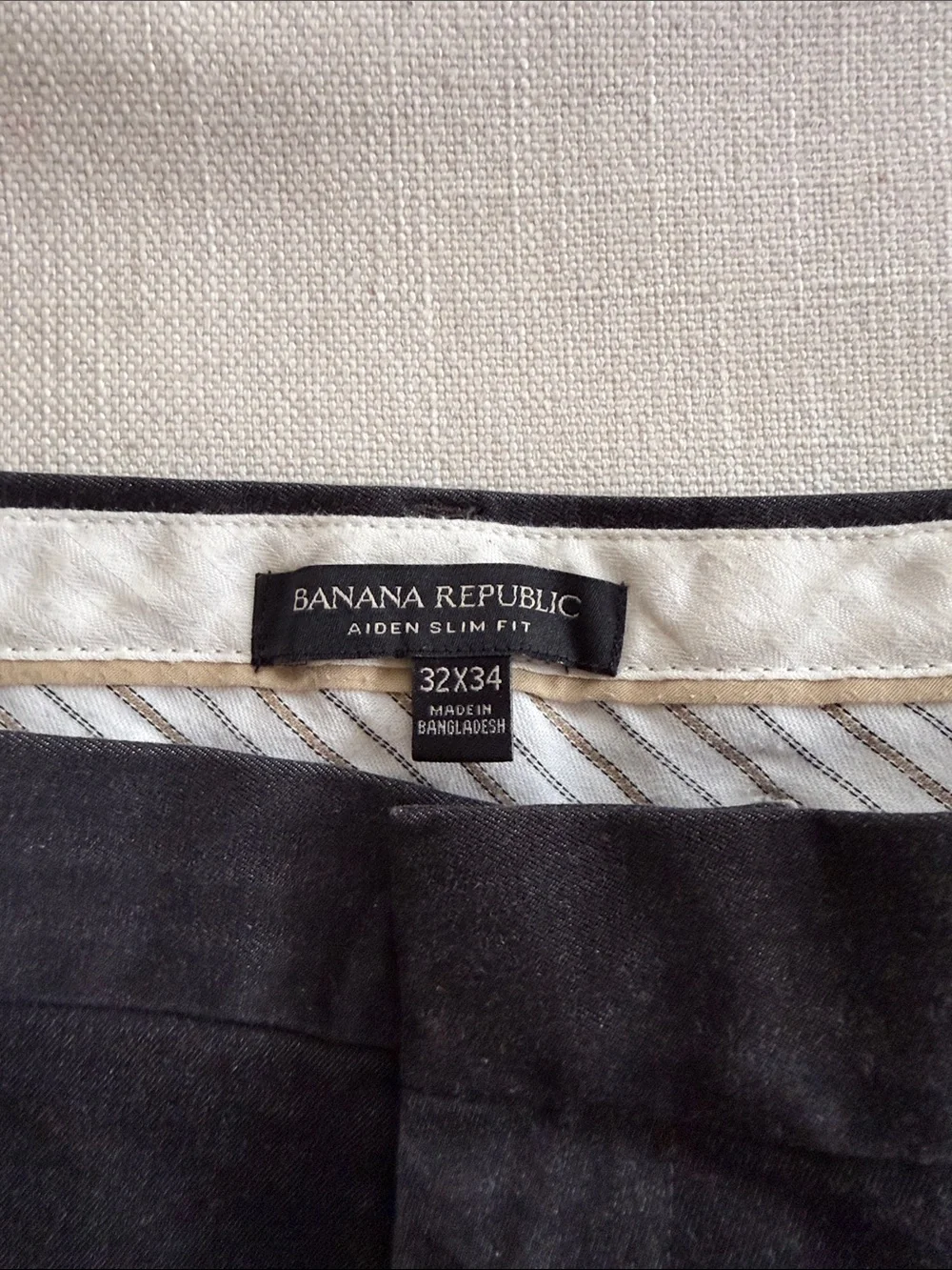 Banana Republic Men's Black Dress Pants